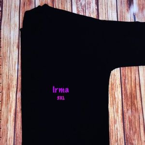 Brand new Lularoe Black Irma